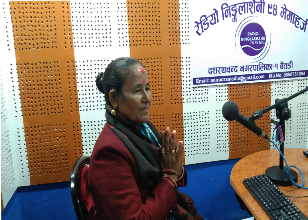 महिलाको जीवन स्तर माथि उकास्न मैले जित्नु पर्छः  उम्मेदवार  कृष्णा पन्त 